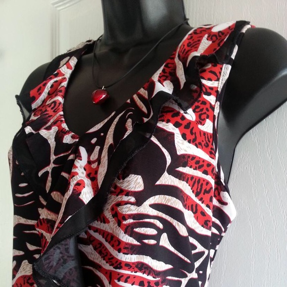 🔥HOT🔥Studio 59 Animal print blouse - Picture 5 of 8